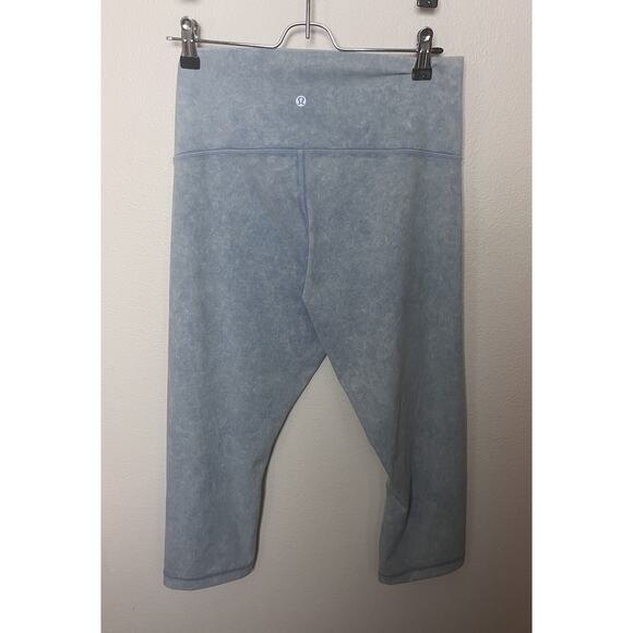 Lululemon Wunder Under High-Rise Leggings Snow Washed Chambray 21” - Picture 7 of 7